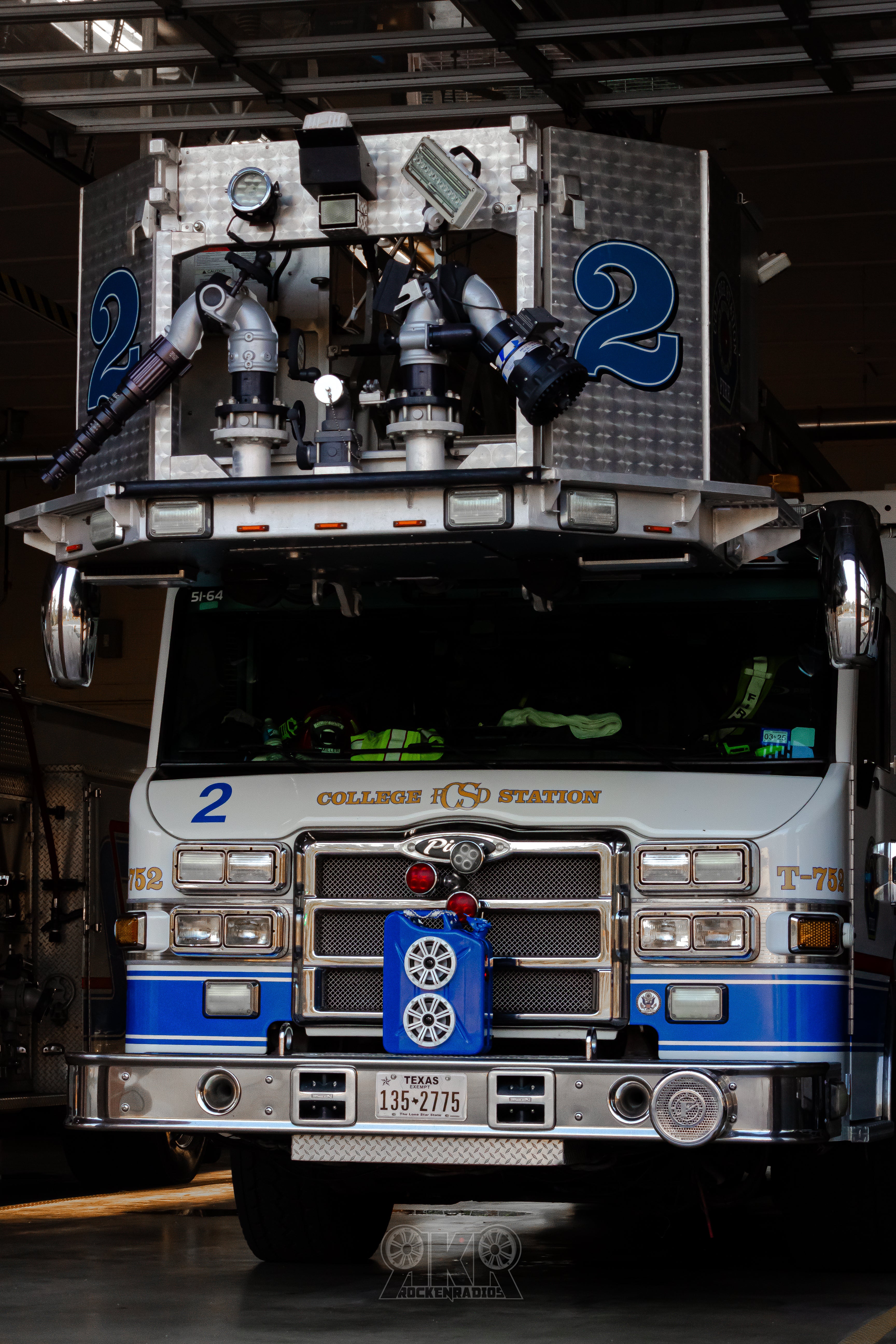 COBALT BLUE JERRY CAN SPEAKER